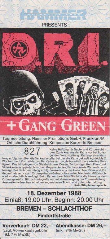 Gang Green version 5.0 - 359 shows - 338 images - 01/10/2019.